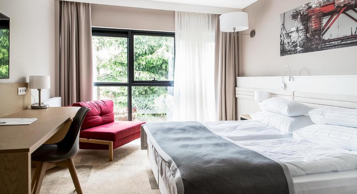 Hotel Platan Gdańsk Buitenkant foto